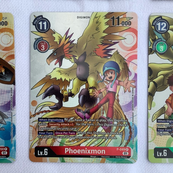 Digimon 2020 Characters and Their Mega Form Digimon Cards - Picture 5 of 13